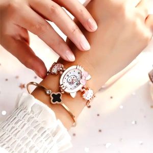 Hello kitty watch (white)